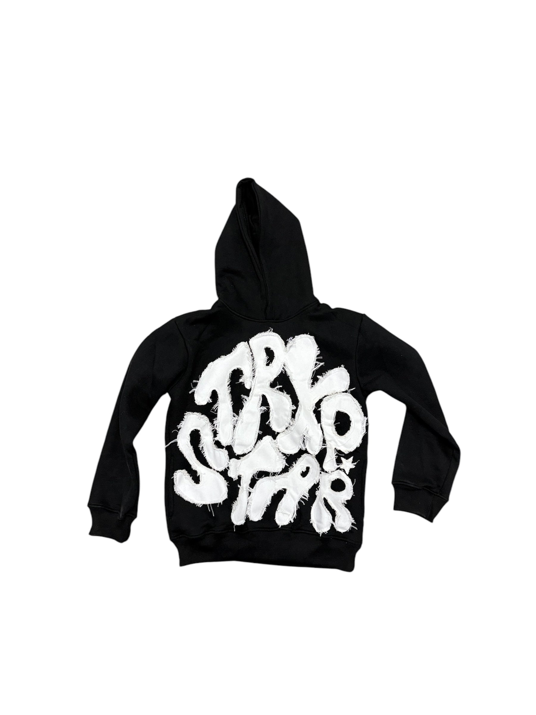 BLACK AND WHITE TRXPSTAR PULL OVER