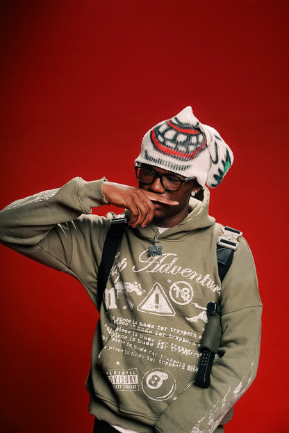 OLIVE TRXPPER PULLOVER