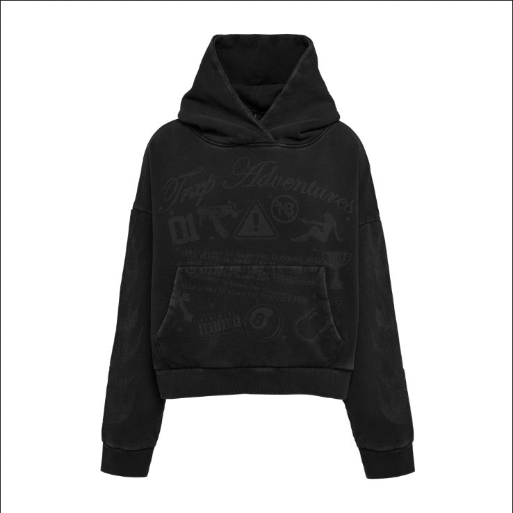 BLACK OUT TRXPPER PULLOVER
