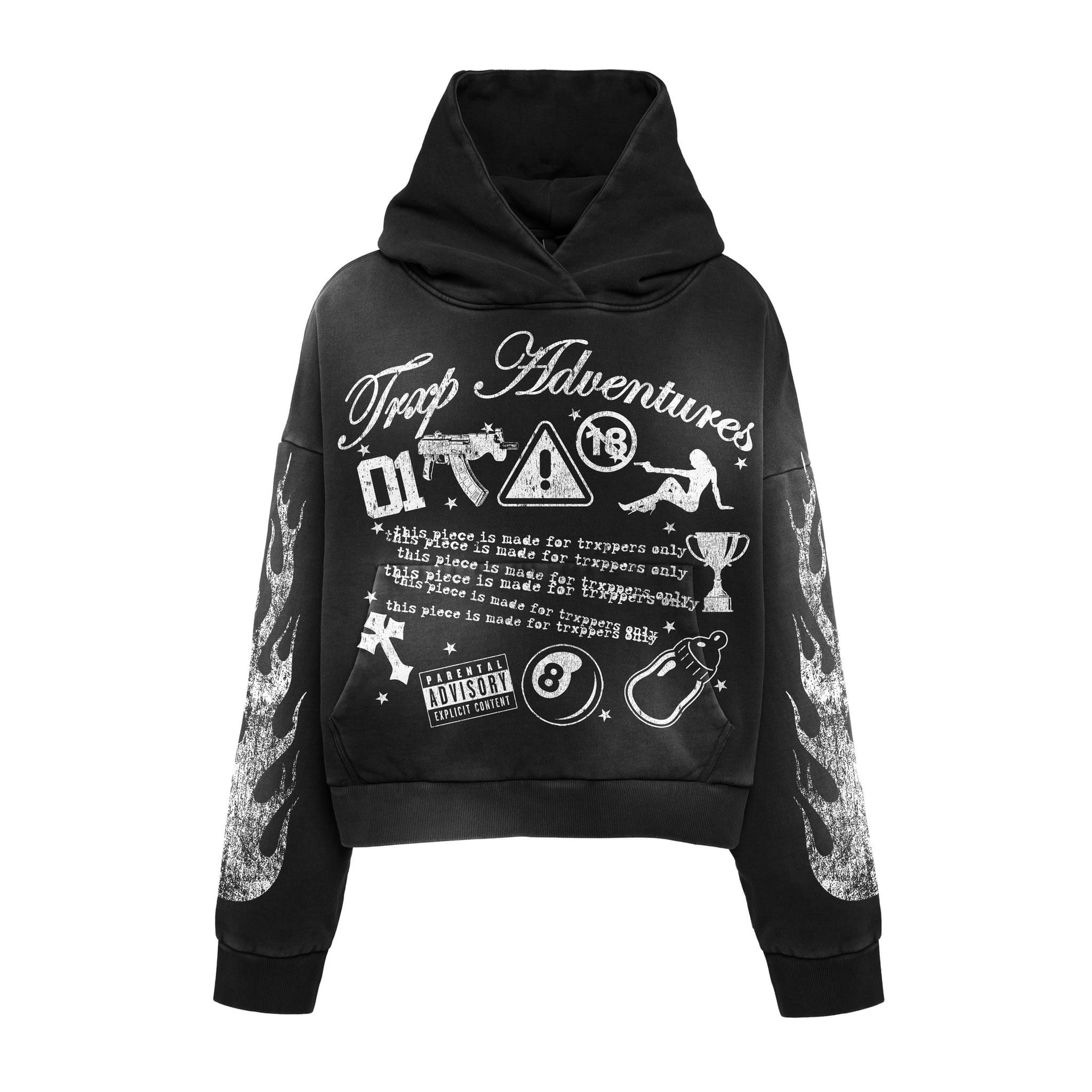 BLACK TRXPPER PULLOVER