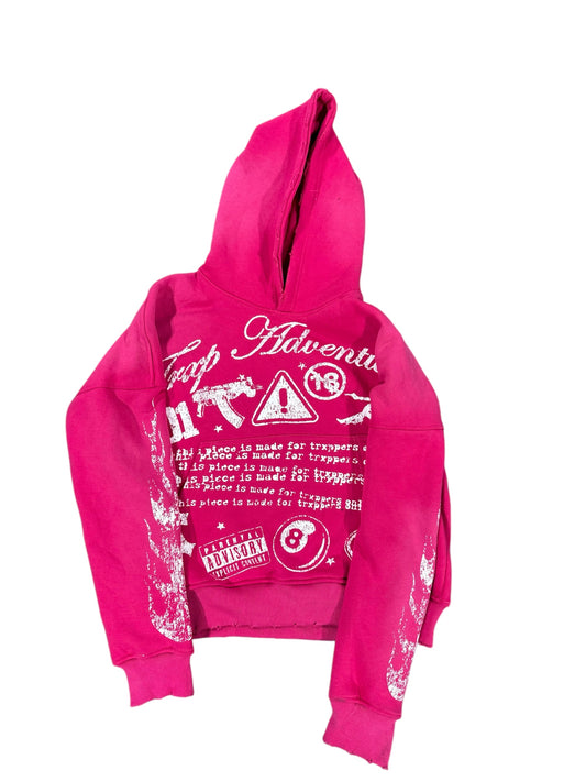 PINK TRXPPER PULLOVER
